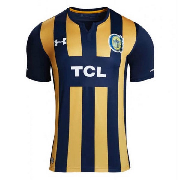 Tailandia Camiseta Rosario Central 1ª Kit 2019 2020 Azul Amarillo